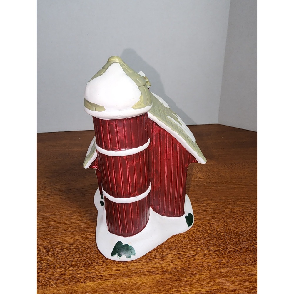 Pacific Rim 1991 Maidson Barn – Vintage Ceramic Farmhouse Christmas House - Picture 2 of 9